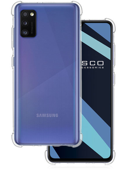 Чехол ROSCO для Samsung Galaxy A41 оптом (арт. SS-A41-HARD-TPU-TRANSPARENT)