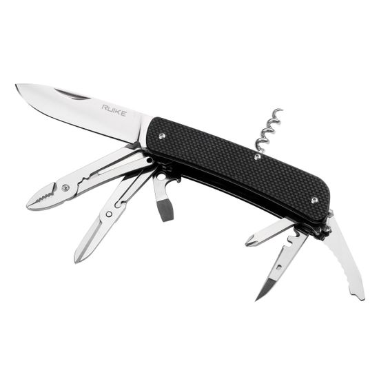 Складной нож multi-functional Ruike L41-N коричневвый c клинком из стали Sandvik™ 12С27, рукоять G10