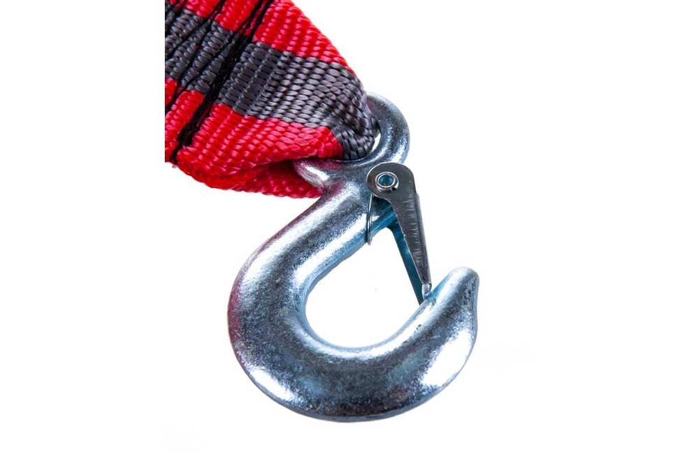 ТРОС БУКСИРОВОЧНЫЙ ЗУБР МАСТЕР 2 КРЮКА СУМКА 4М 5Т 61210-5