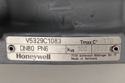 Клапан чугунный фланцевый 3-ходовой DN80 PN6 KVS100 Honeywell V5329C1083