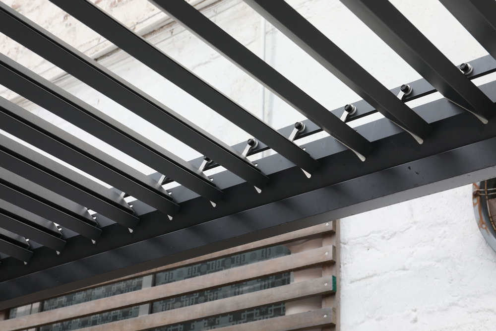 Пергола моторизованная 3х4 м Tagliamento Pergola 150 Series, темно-серый