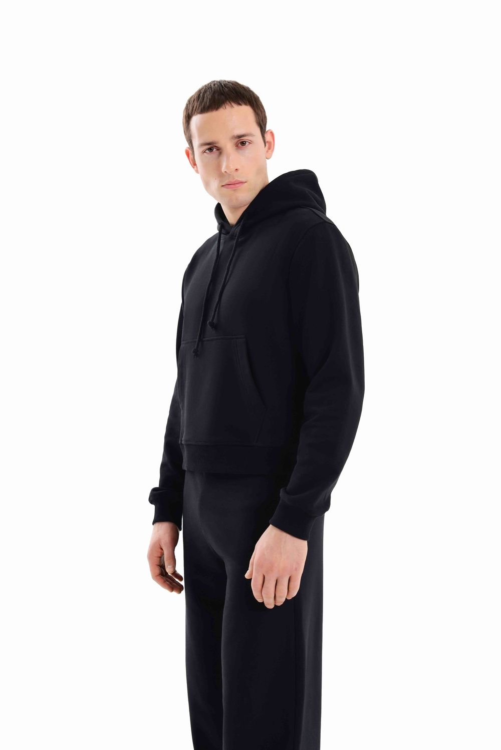 Худи Weme Укороченный черный