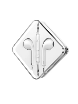 Гарнитура "3,5 мм" Jack Hoco M55 (вкладыши) Белый