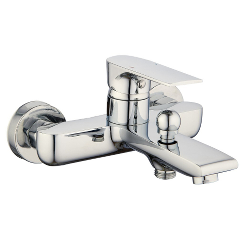 Смеситель для ванны 35к ПРОФСАН ПСМ-400-1 "400" эксцентрики "ЕВРО"  ХРОМ