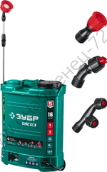 ЗУБР 16 л, аккумуляторный опрыскиватель (ОПС-16)