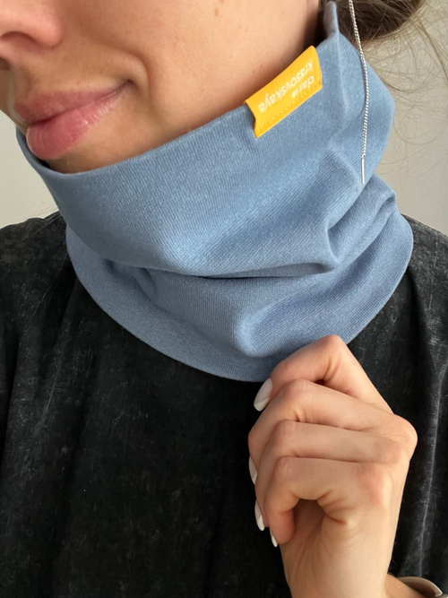 Снуд-горловинка из хлопка 26