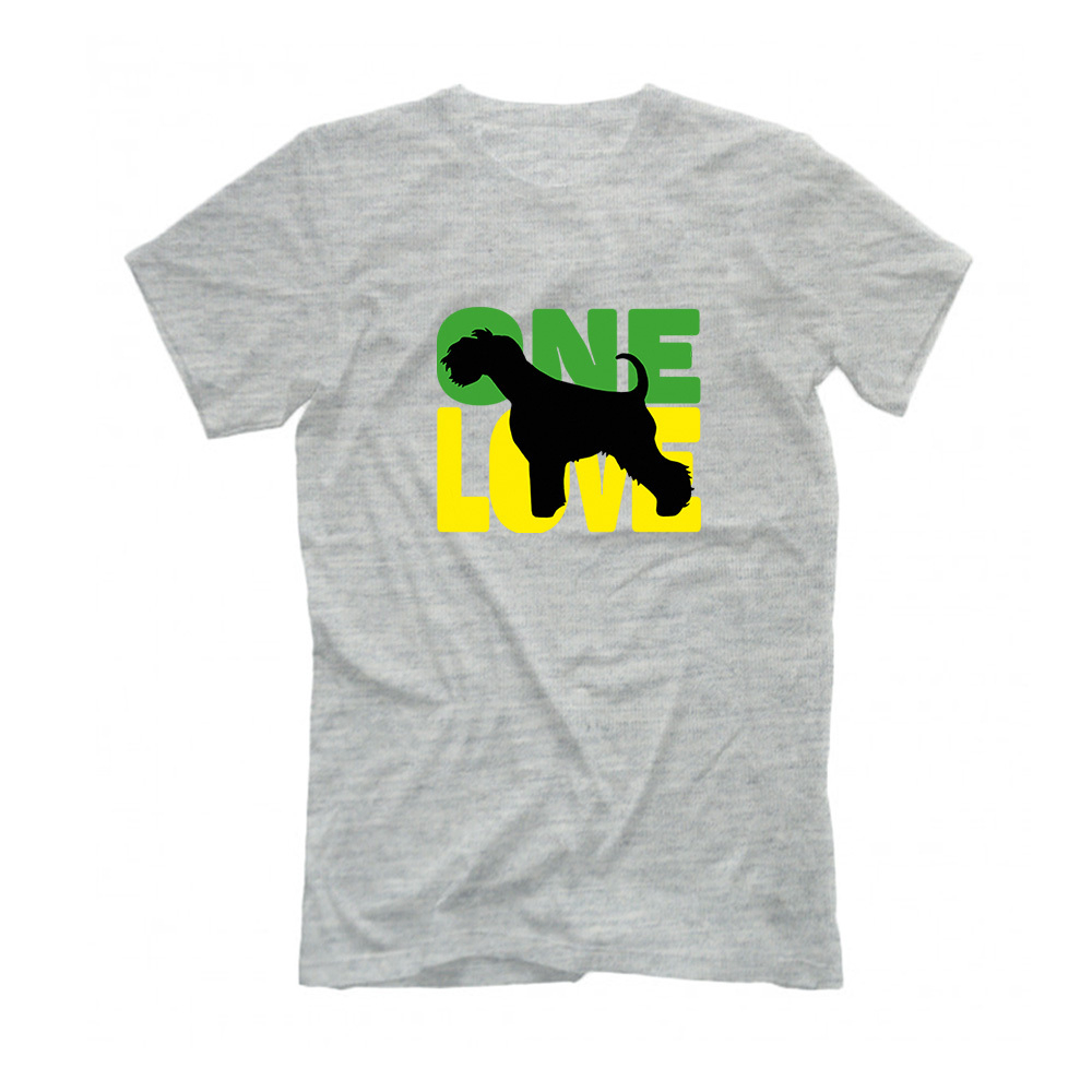 Футболка "Шнауцер - one love"