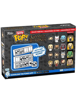 Фигурка Funko Bitty POP! Game of Thrones Ned Stark+Arya Stark+Nymeria+Mystery (1 of 4) 4PK 83649