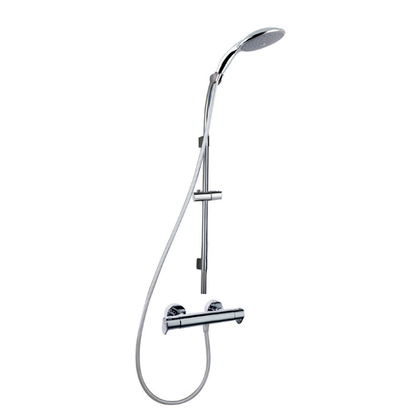 Смеситель термостатический для душа с душевым комплектом и штангой ALEXIA 3695MS