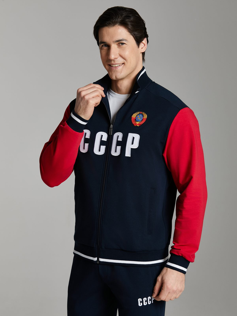 Спортивный костюм СССР 11M-RT-1883 красно-синий