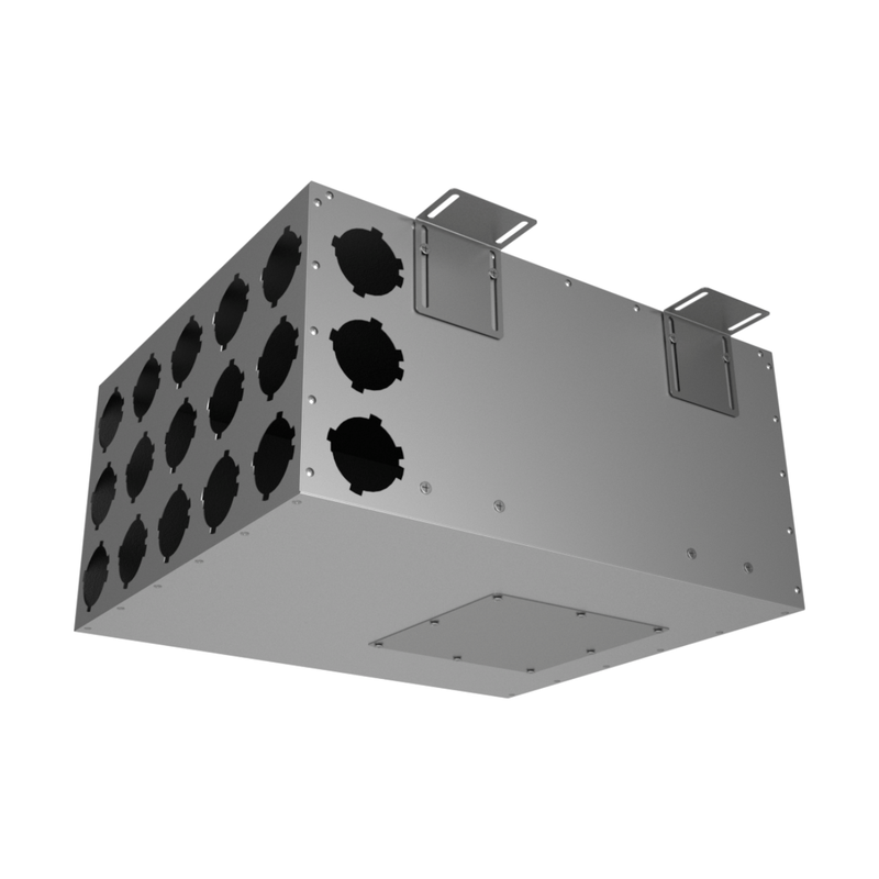 Присоединительная коробка KV 200/75×18 на 18 выходов