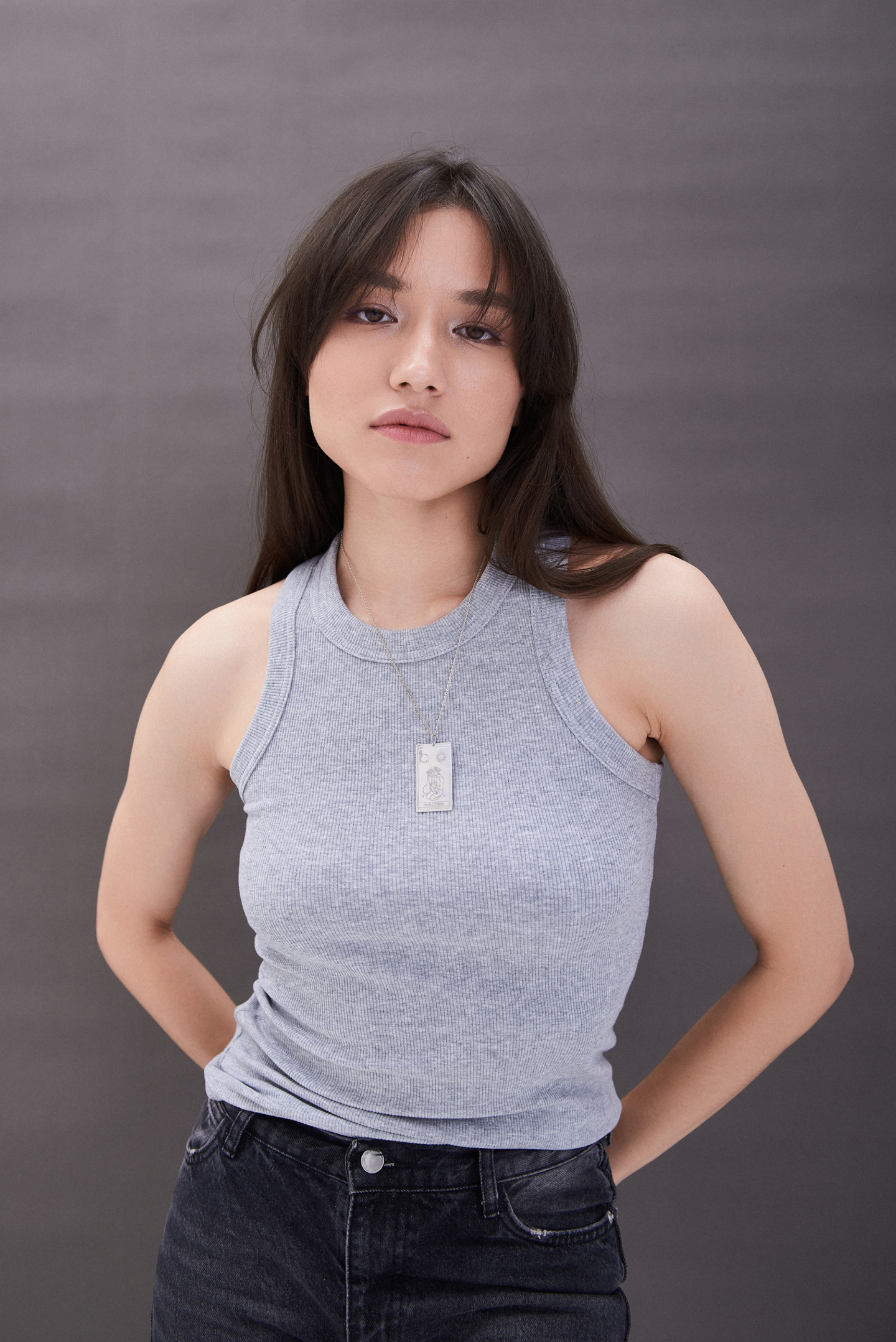 Подвеска карта таро Влюбленные большая La Lune