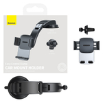 Автомобильный держатель Baseus Easy Control Clamp Car Mount Holder Set - Black