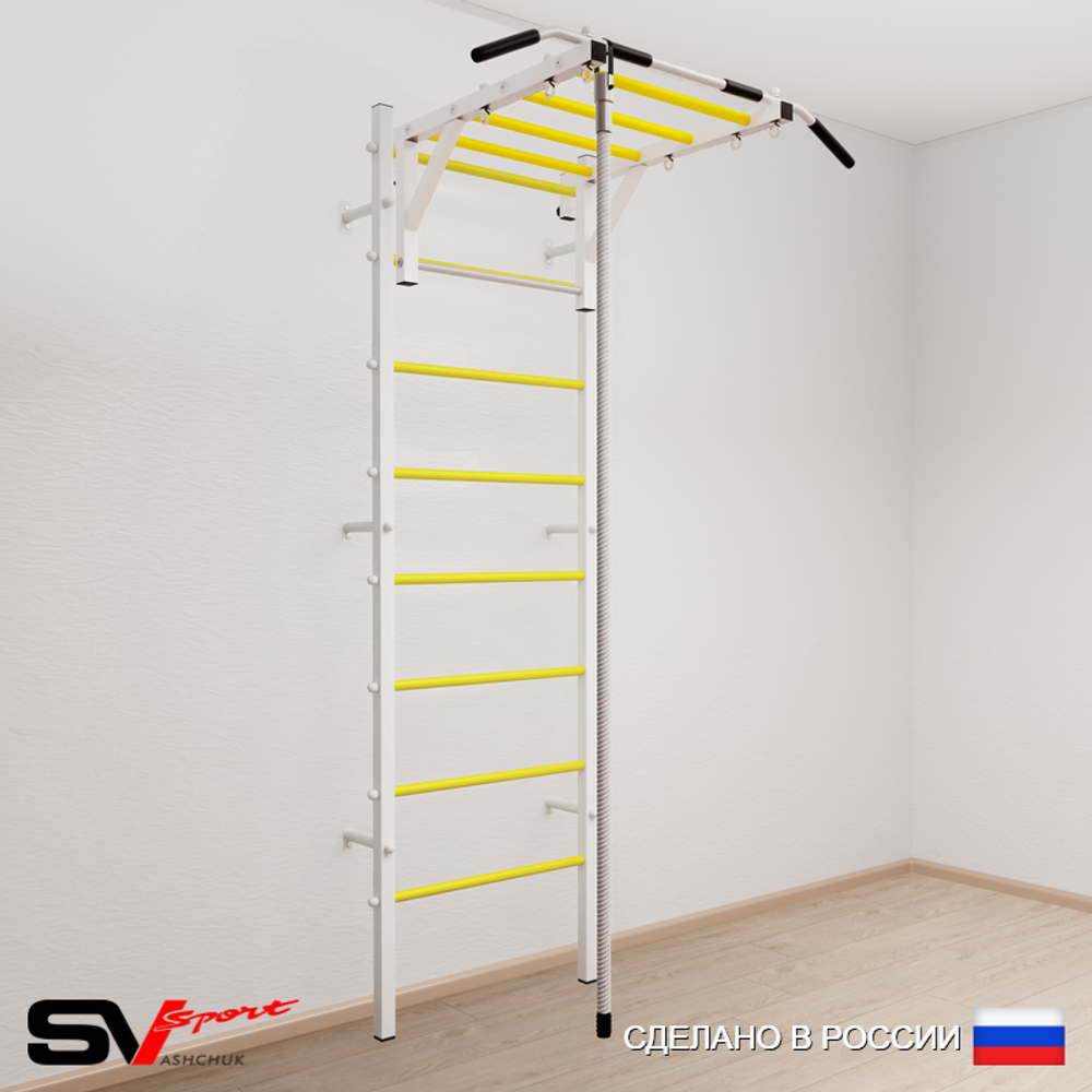 Шведская стенка Sv Sport 529 (Турник рукоход/Канат)