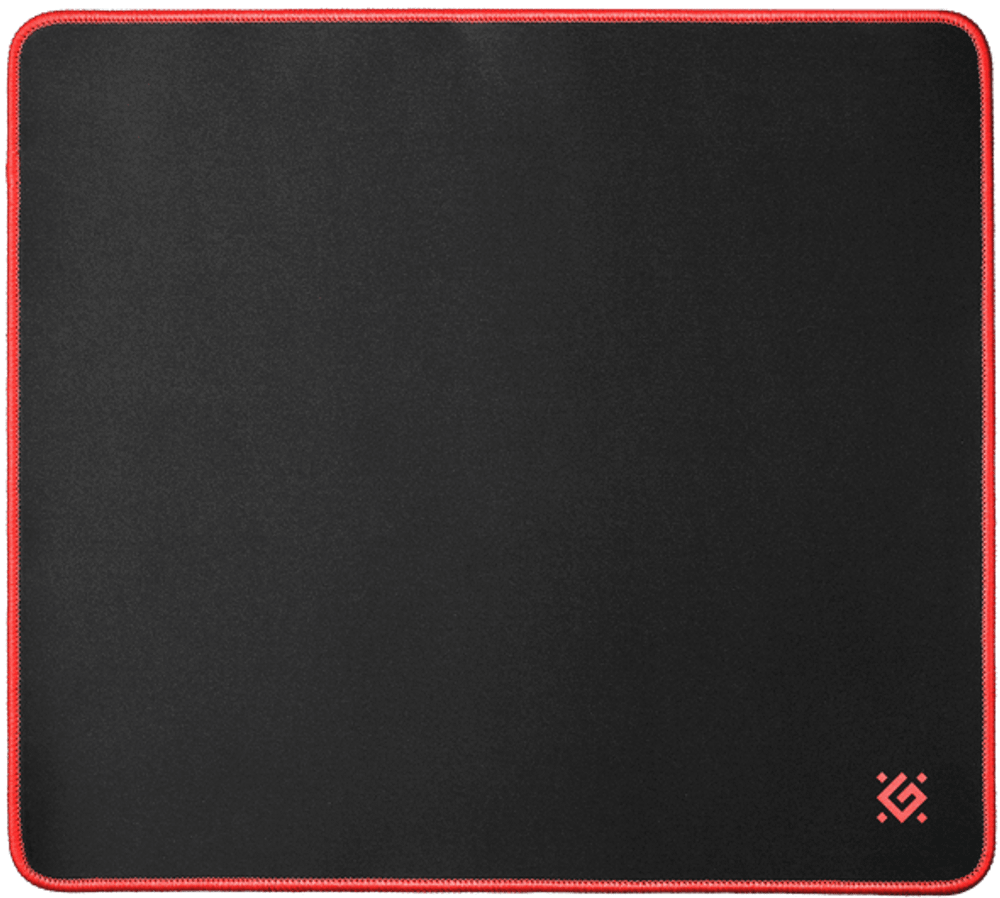 Игровой коврик для компьютерной мыши Defender Black XXL 400x355x3 мм, ткань+резина