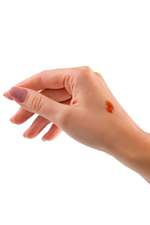 Гель с эффектом вибрации Volcano Of Passion со вкусом персика и маракуйи - 25 мл.