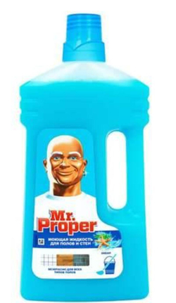 MR PROPER Моющая жидкость для полов и стен Океан 1л