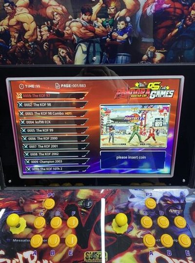 Детский аркадный автомат для кафе «Мультигейм» 3240 игр