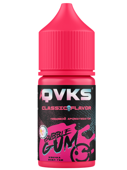 Ароматизатор QVKS CLASSIC Жвачка Бабл гам