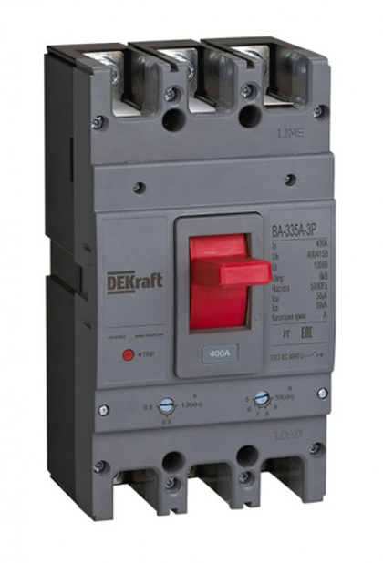 Автоматический выключатель в литом корпусе DEKraft 28130DEK