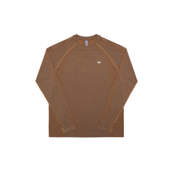 Лонгслив Nothomme Blue Seamless Knit Mesh Running Long Sleeve "Sunset Yellow"