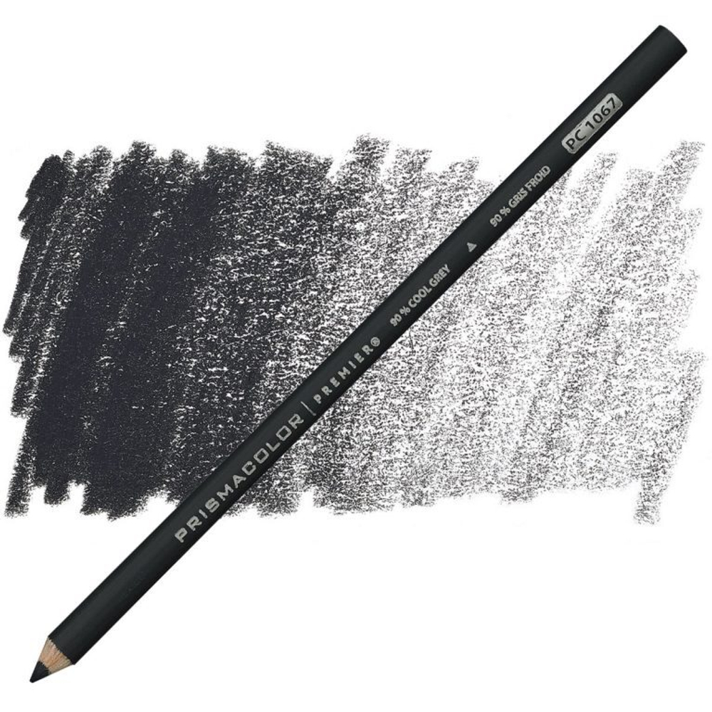 Prismacolor Premier. PC1067 Cool Grey 90%