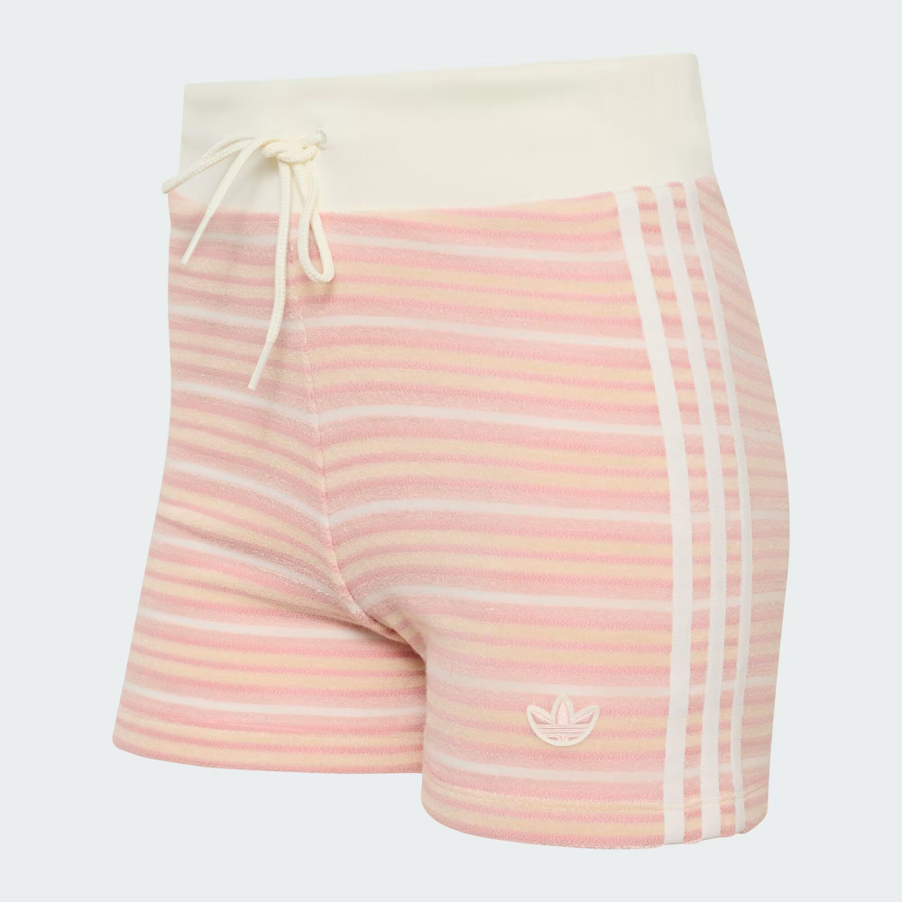 ШОРТЫ-БОТИНКИ ADIDAS ORIGINALS SUMMER GLOW С ПОЛОСКАМИ - ADIDAS