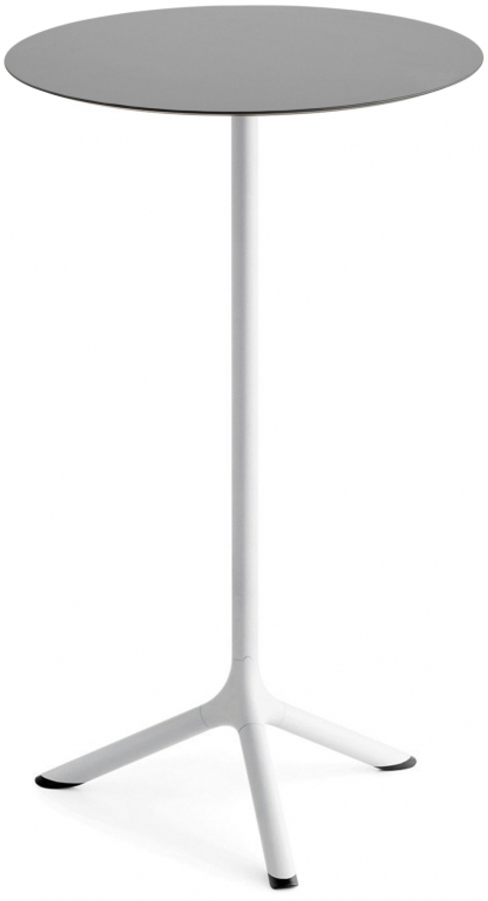 Стол ламинированный барный Scab Design Tripe, белый, светло-серый