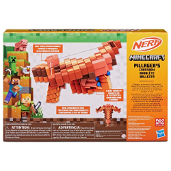Hasbro Nerf - Minecraft Pillager's Crossbow launcher арбалет + стрелы G0315 / артикул   G0315  / GTIN 5010996262042