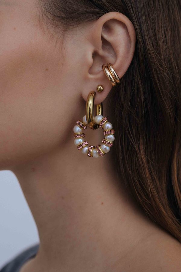 Моносерьга гвоздик