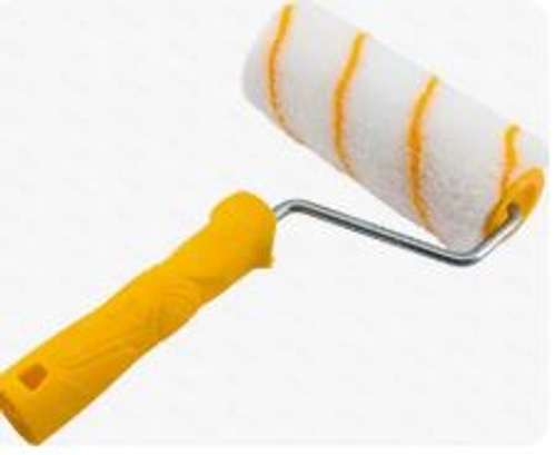 Валик Полиакрил Желтая нить   150мм  d40, d6,  ворс 12мм KORVUS (Лакра) 0206133