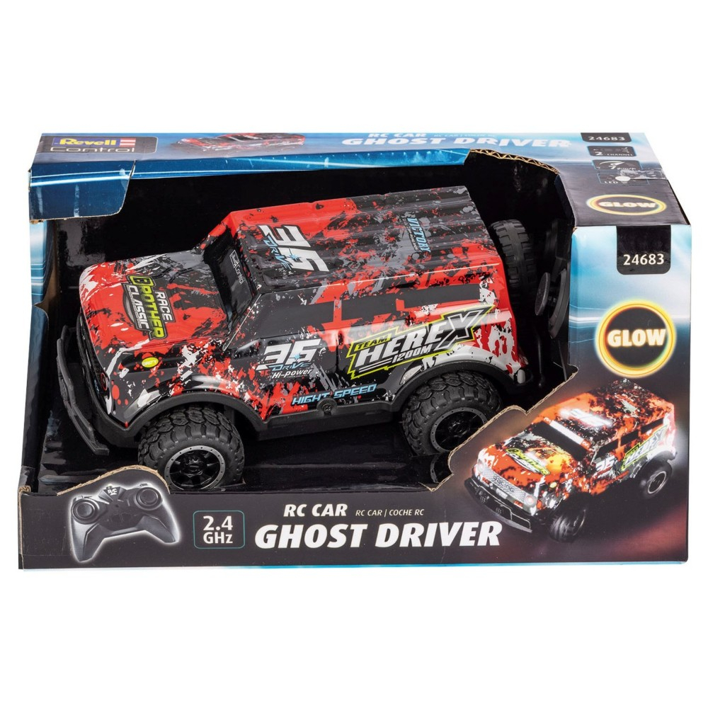 Радиоуправляемый трюковой автомобиль Revell Control Ghost Driver 24683 1:22 2,4 ГГц — фото 3