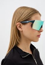 Спортивные очки 720armour Kamikaze Cylinder + / Matte Peacock Blue / Smoke Lake Blue Lens