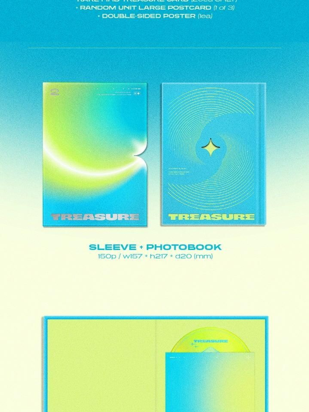 Альбом TREASURE - THE SECOND STEP : CHAPTER TWO 2nd Mini Album PHOTOBOOK 2 Version SET