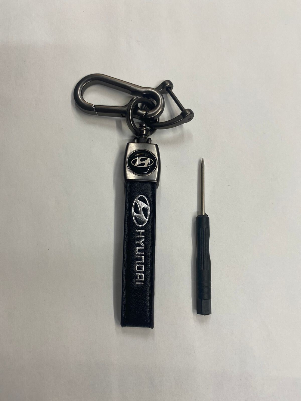 Hyundai, брелок автомобильный для ключей, карабин, петля (1 шт)