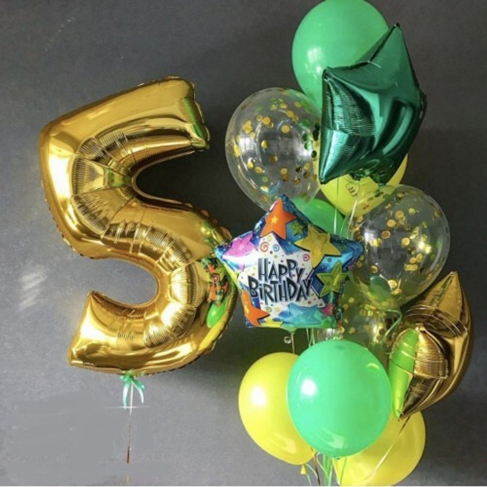 Набор шаров «Happy birthday»