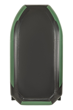 YACHTMAN-260 М (Яхтман) зеленый-черный (лодка ПВХ с усилением)