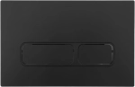 Кнопка смыва для инсталляции Aquanet AQ-PRO-01MB черный матовый