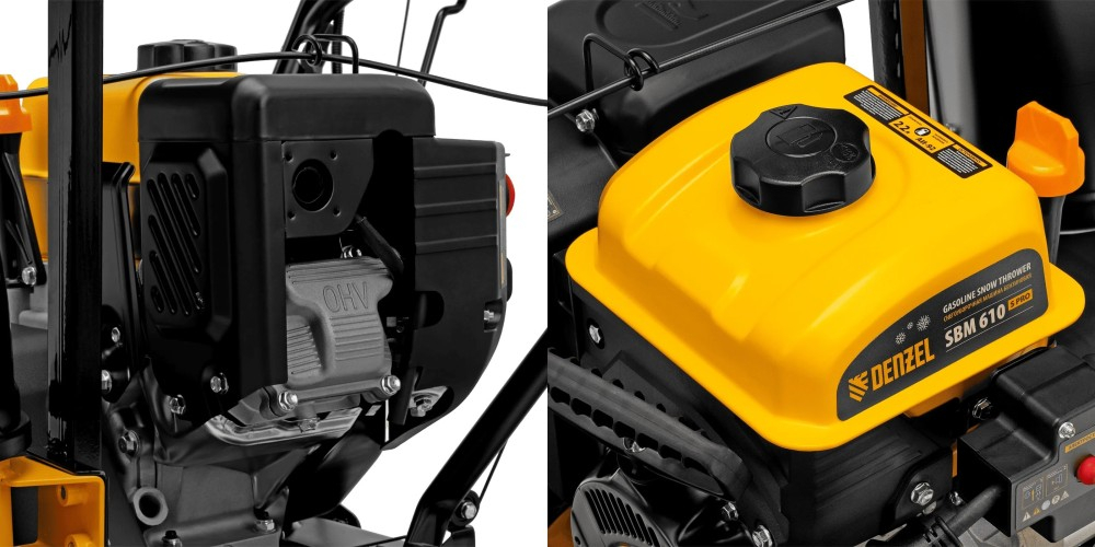 Снегоуборщик бензиновый 7 л.с. Denzel SBM 610S PRO 97654