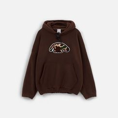 Худи Anteater Hoodie-Fleece Camo Logo, коричневый