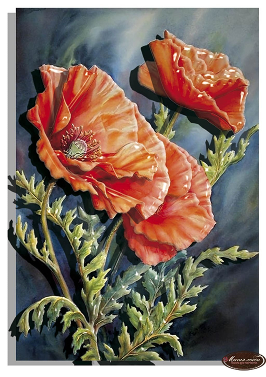 Папертоль РТ150185 "Алые маки" 20*28см.