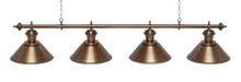 Светильник Fortuna Toscana Bronze Antique  4 плафона