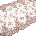 Вышивка на сетке Adeline ПУДРА, 21см