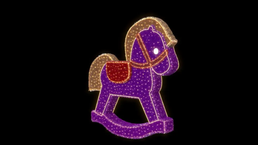 световая детская игрушка "лошадка"