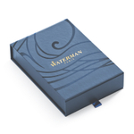 Подарочный набор: Чехол и Шариковая ручка Waterman Hemisphere, цвет: GT, стержень: Mblue