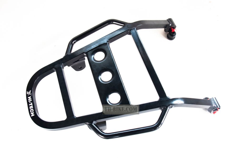 Rear Rack ALUMINIUM Black for Honda CRF300L, Rally300 (2021-Up). Morin Hi-tech