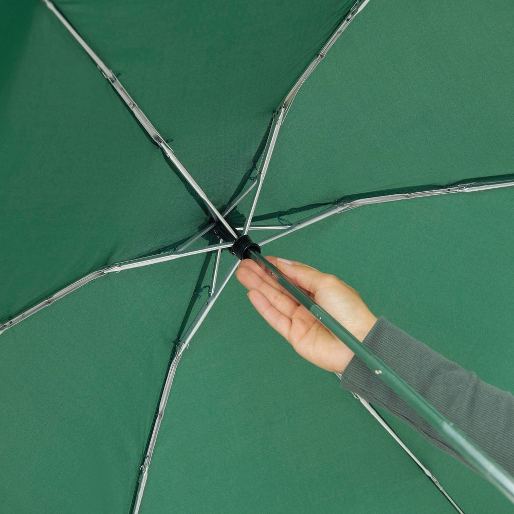 Алюминиевый складной зонтик в футляре POCKET