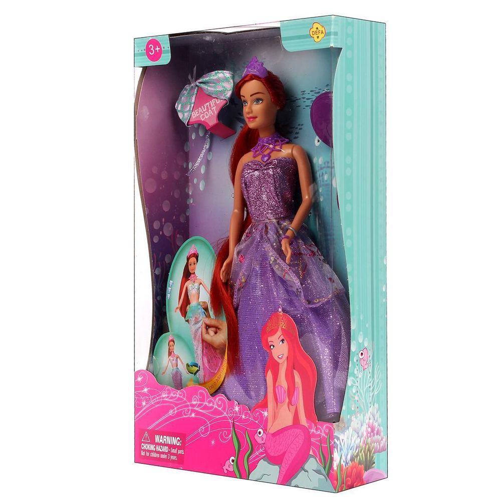 Кукла тип Модель Lucy Русалка с аксесс., в ассорт. коробка 8188А/8188