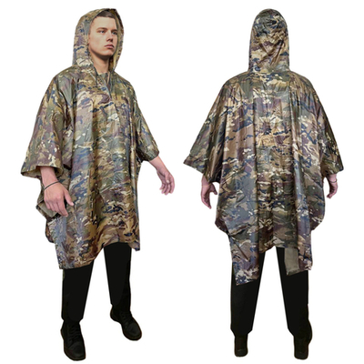 Тактический дождевик пончо (Мультикам)