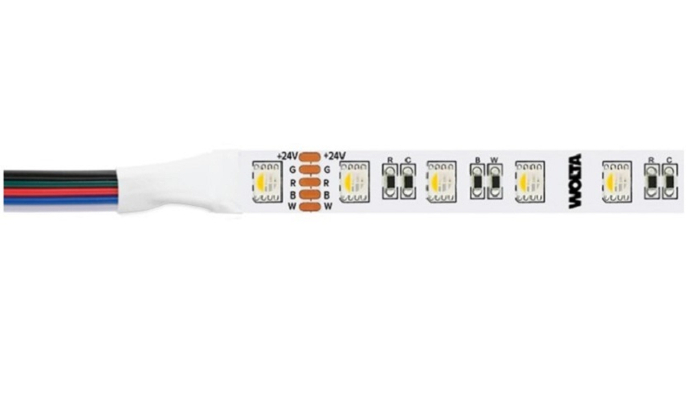 Лента светодиодная  WOLTA WLS5050-14,4W/RGBW-3000/24H60-01